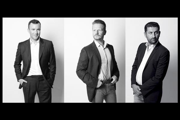 James Balfour, Kevin Yates & Giles Dean / All photos: SMD Photography