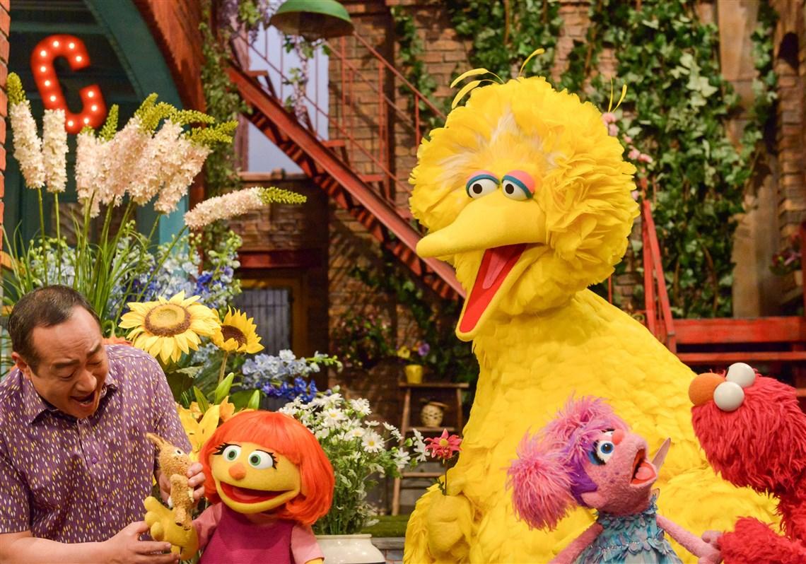 Julia is Sesame Street's first ever autistic character Julia is Sesame Street's first ever autistic character