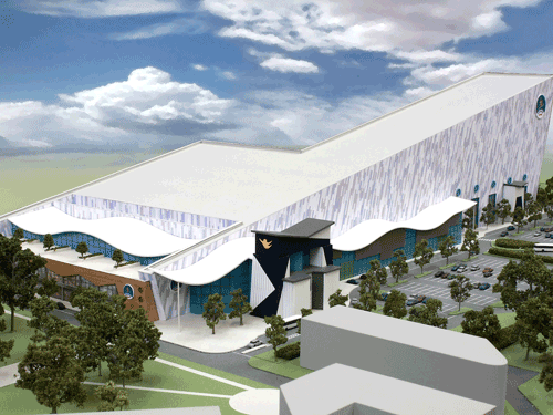 LeisureDome will house a 210m-long indoor real snow ski slope