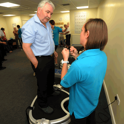 New exercise therapy and consultation room for Lincoln leisure centre