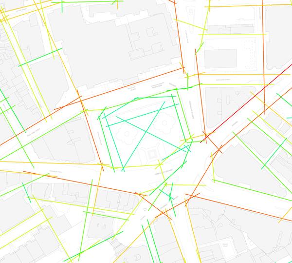 These example maps illustrate accessibility and sprawl scenarios These example maps illustrate accessibility and sprawl scenarios