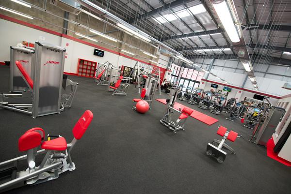 CYBEX equipped the new gym with a full range of cardiovascular and strength equipment