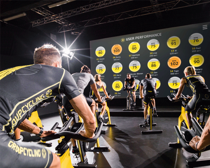 Technogym launches group cycle fitness