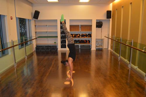 The South Beach studio offers an expansive gym with mind-body studio
