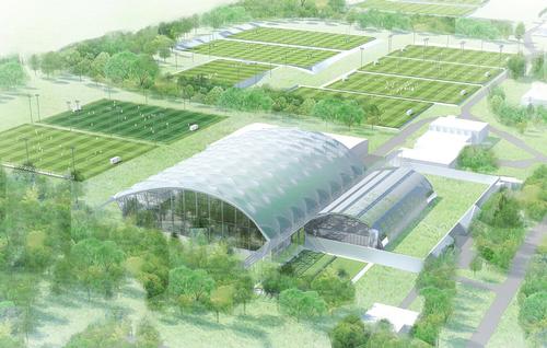 Oriam will be located on the grounds of the Heriot-Watt University