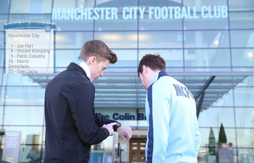 Manchester City becomes first football club to unveil wearable match day app