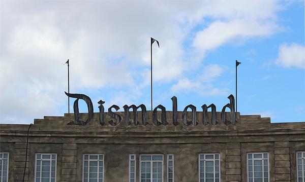 Dismaland was housed in a disused Art Deco swimming lido, which opened in 1937 and has been closed since 2000 