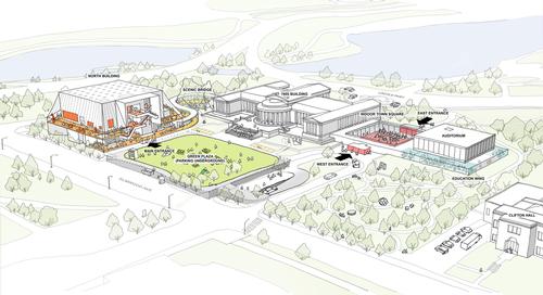 In addition to designing the North Building, OMA will also work to preserve and improve the gallery’s existing campus / OMA