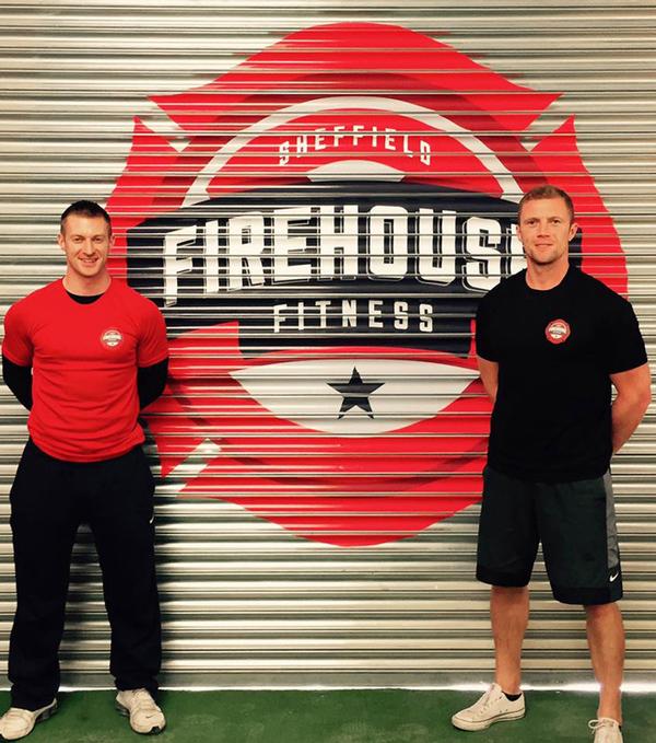 Former fire fighters McGuigan and Roebuck