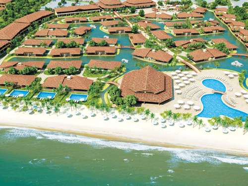 Dom Pedro Laguna is located on Brazil's Aquiraz Riviera