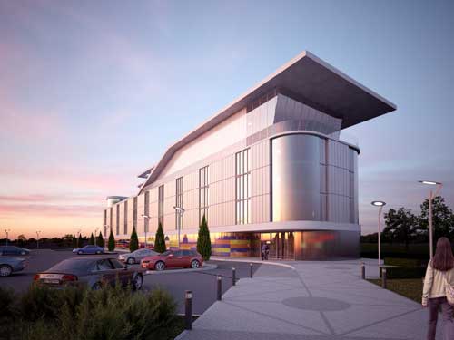 Leach Rhodes Walker are behind the design of the planned hotel