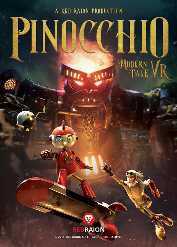Pinocchio, A Modern Tale VR is one of two VR films Red Raion is debuting during this year’s show