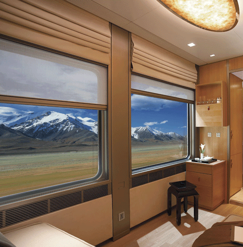 Spa treatments to be offered onboard train
