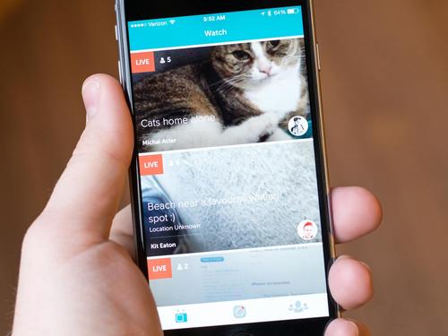 The Periscope app launched in March and came to Android devices last week / Periscope