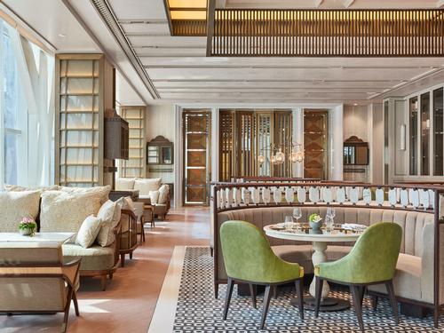 The Lounge at Four Seasons is a “lavish veranda-style” space