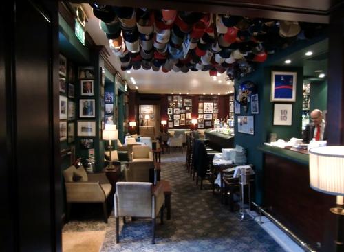 The famous American Bar at the newly-retitled The Stafford London