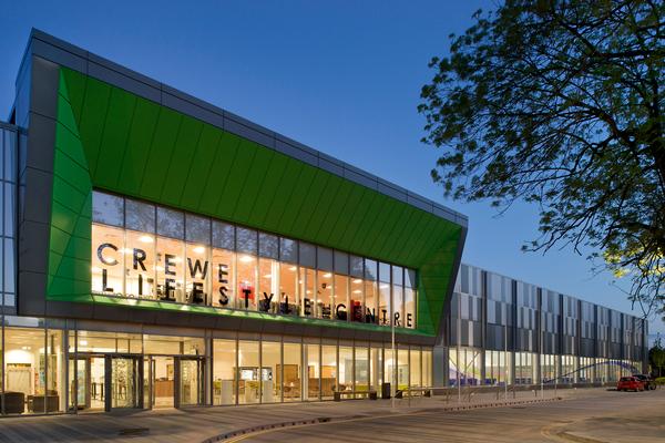 Crewe Lifestyle Centre combines sport and fitness with a family services hub and day-care facilities for adults with special needs / Beccy Lane/Positive Image Photography