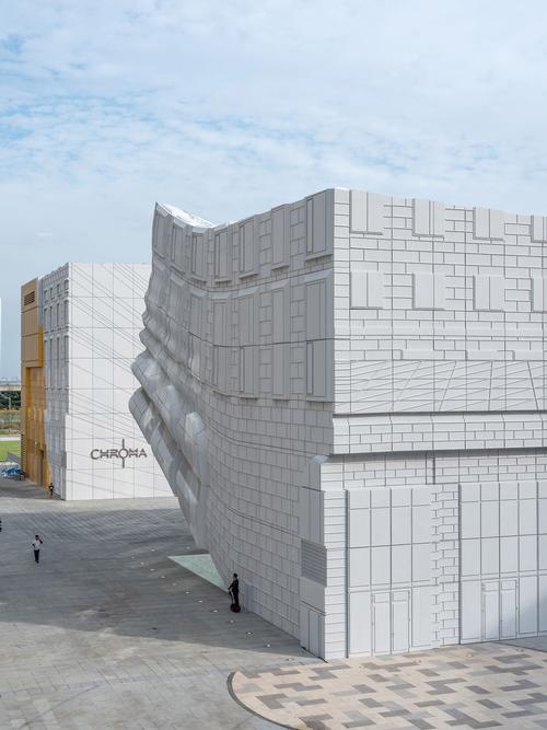 An alternate view of the Imprint / courtesy of MVRDV