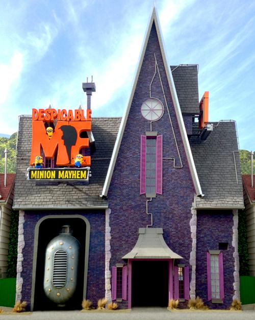 Universal Studios Hollywood showcases Despicable Me 3D ride Minion Mayhem 