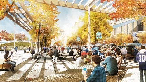 Construction on the development is expected to commence in 2020. / Courtesy of Michael Van Valkenburgh Associates