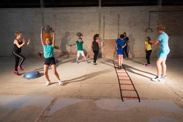 Apex Kids offers a four-point circuit to help build agility and co-ordination