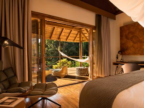 In a statement, Jestico + Whiles said the resort's design responds to 