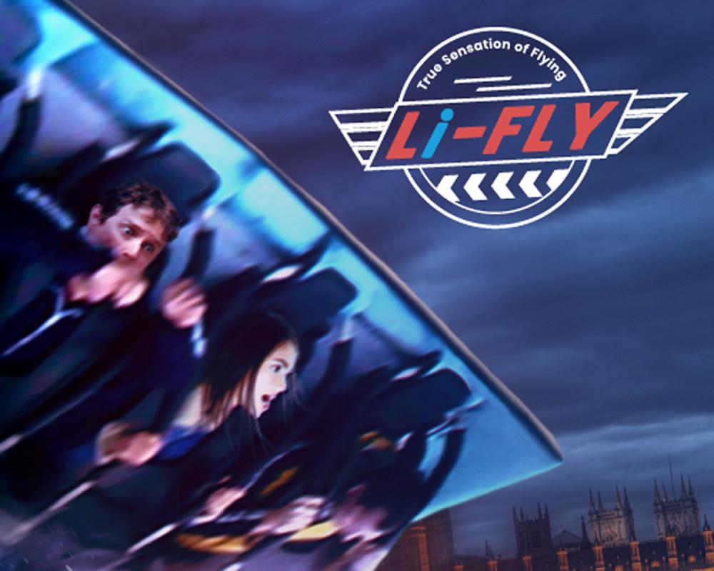 The Li-Fly gives riders a true flying experience The Li-Fly gives riders a true flying experience