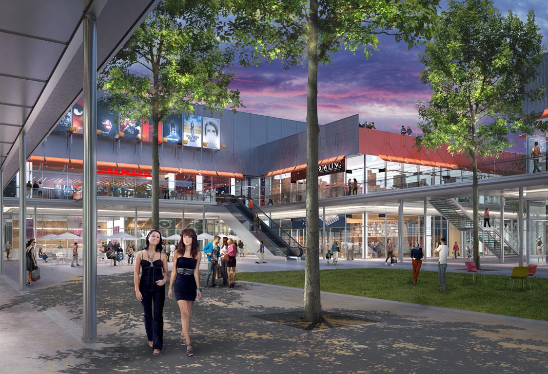 Renzo Piano likened the mall to a