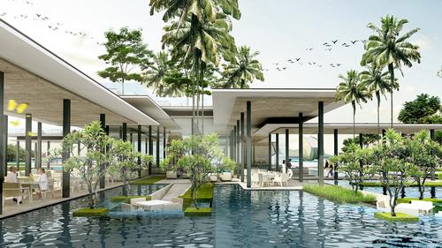 The project, which is anticipated to be completed in 2019, has been in development since 2014. / Courtesy of Kempinski Hotels