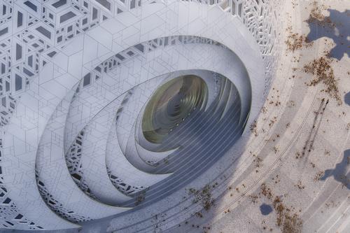 Other collaborators on the project include Buro Happold Engineering and Wanda Cultural Tourism Planning & Research Institute. / Courtesy of Steven Chilton Architects
