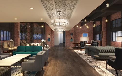 Local design studio, Lagom Interiors spearheaded the site's restoration. / Courtesy of Hilton Hotels/Charlestowne Hotels