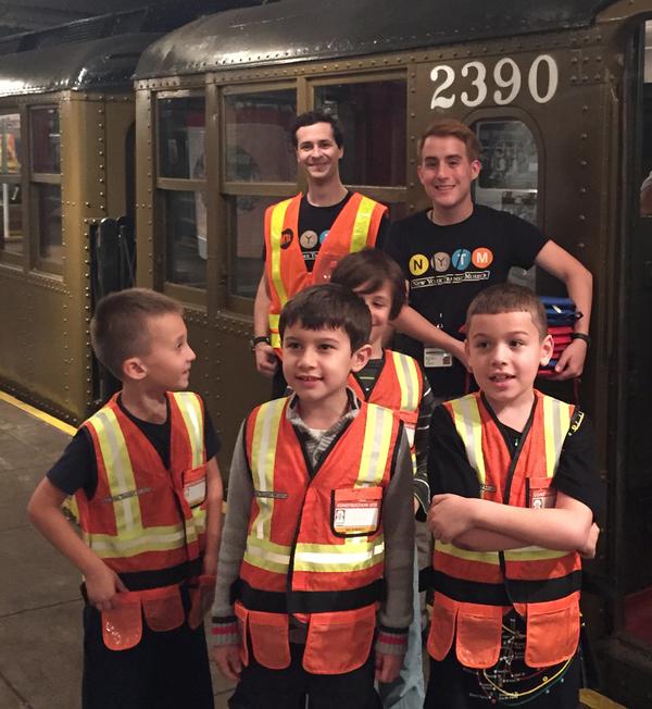 New York Transit Museum attracts lots of visitors who have autism