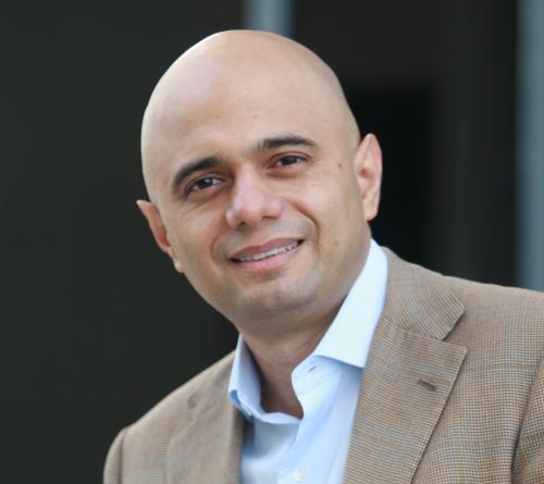 Sajid Javid said the growing influence of business allowed for the continued investment in elite and grassroots sport / Wikicommons / Jed1357