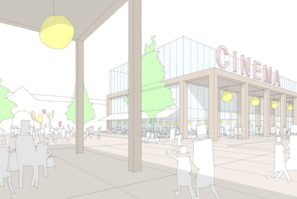 Sainsbury's will deliver a new cinema and shops as part of the regeneration while the council will develop leisure and community facilities