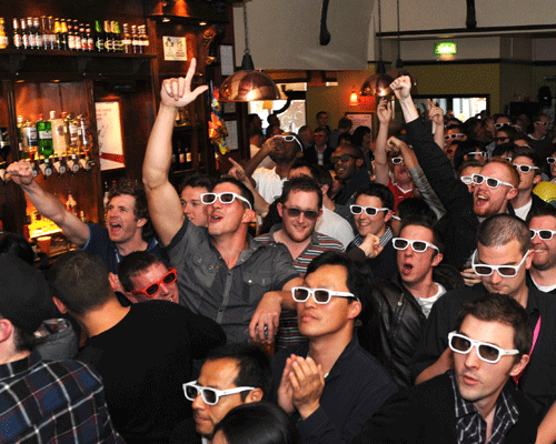 LG scores with its 3D Pub Experience
