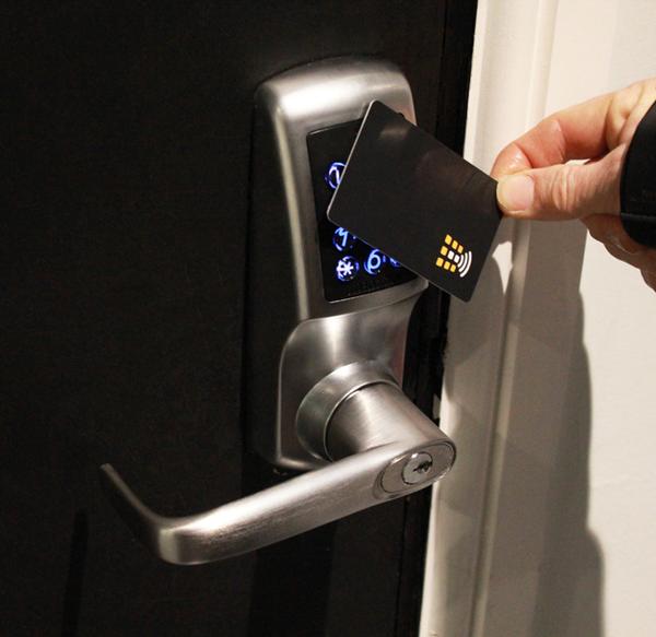 Smart card entry is just one of the options