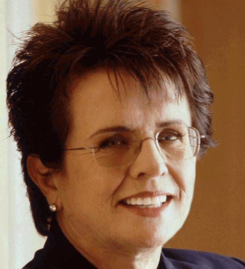 Billie Jean King makes pledge for activity