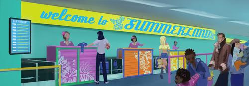 According to Strong & Co, guests will check-in at a special departure lounge before