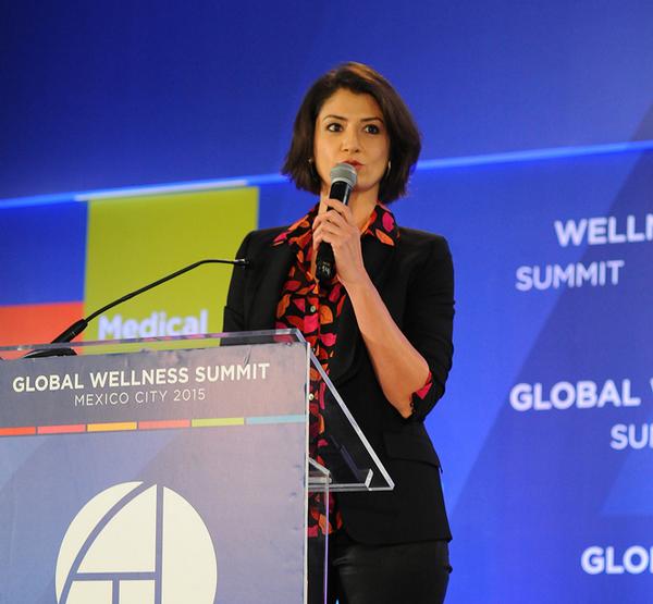 Aksoy is the founder of Global Wellness Day