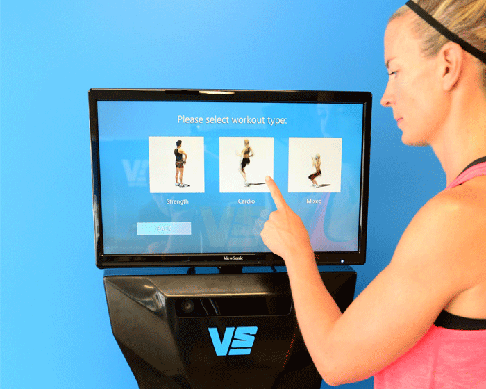 Pulse Fitness has developed a fitness gaming bike with facial recognition software