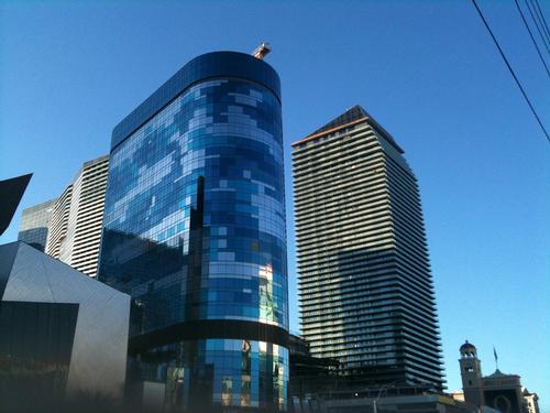 The Harmon Hotel at the Las Vegas CityCentre will be slowly dismantled over the next year