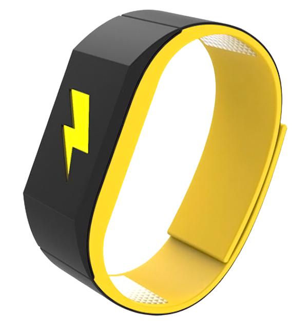 The fitness tracking wristband delivers a 340v static shock if wearers slip into bad habits