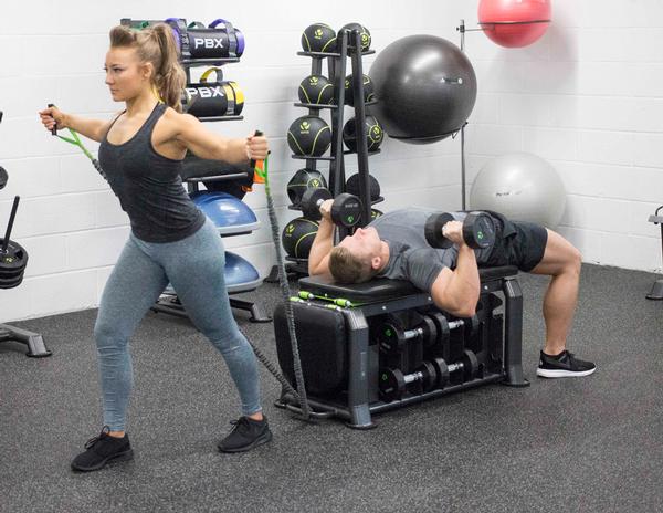 Phyiscal Company’s Evo Bench saves space in the gym