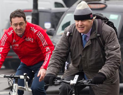 Boris Johnson is a firm believer in getting people cycling