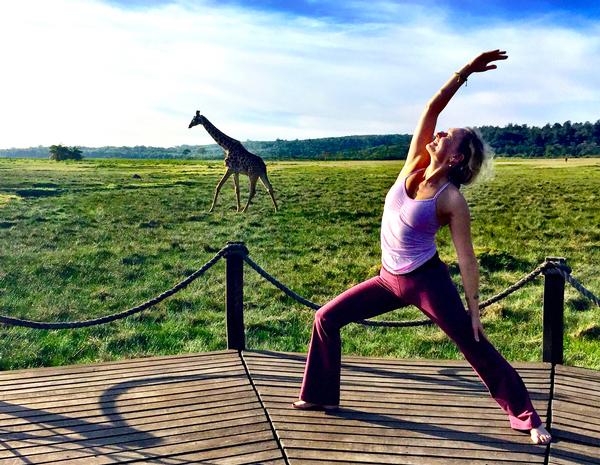 A growing number of yoga instructors are organising yoga safaris