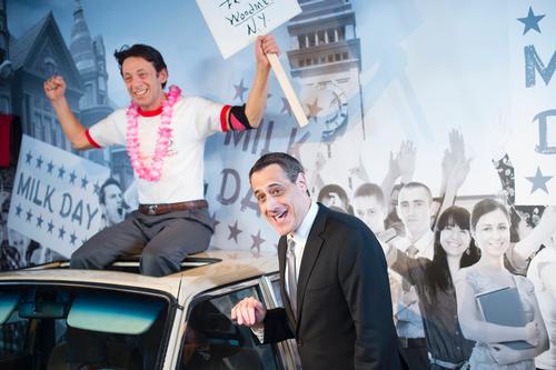 Politician and campaigner Harvey Milk has been immortalised as a wax figure at Madame Tussauds San Francisco / Madame Tussauds San Francisco