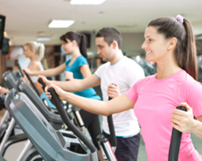 According to the report, residents in Leicester use the gym eight times a month on average