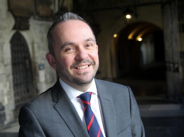Scott Craddock oversees visitor engagement and guest services at Westminster Abbey