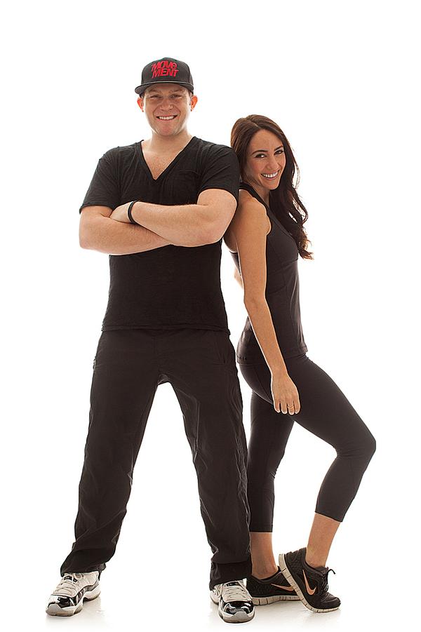 Jordan and Dana Canino founded a US fitness business that donates money to charity every time a person attends a class