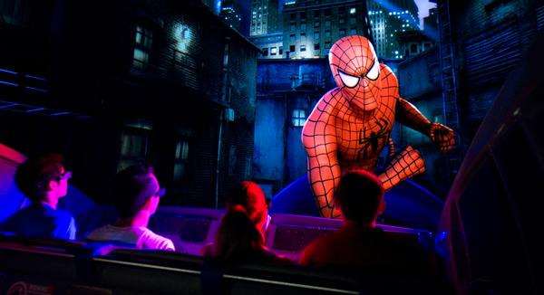The Amazing Adventures of Spider-Man is a 3D dark ride at Universal’s Orlando and Osaka parks
PHOTO: Universal Orlando / PHOTO: Universal Orlando